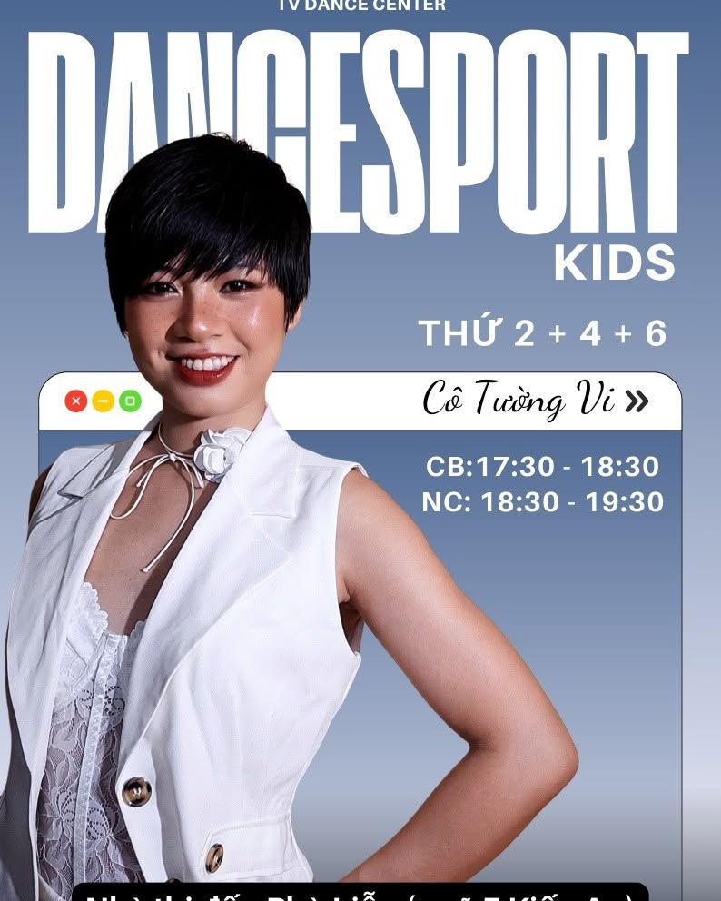 Huấn luyện viên Tường Vi của TV Dance Center